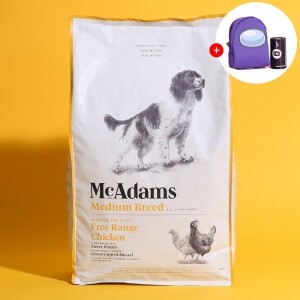 맥아담스 방목 치킨 중형견 사료 5kg