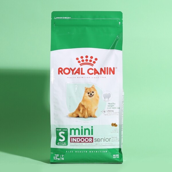 아르깡시엘,로얄캐닌 미니 인도어 시니어 노령견 1.5kg
