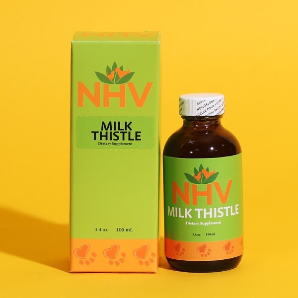 NHV 강아지 고양이 보조제 밀크시슬 (간.신장.항암) 100ml