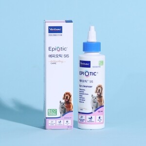 버박 에피오틱 SIS 반려동물 귀세정제 125ml
